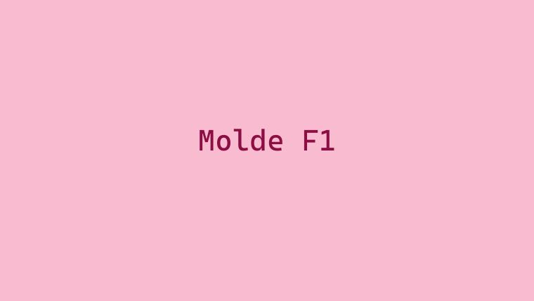 Aplicação de gel sobre molde F1 para alongamento de unha