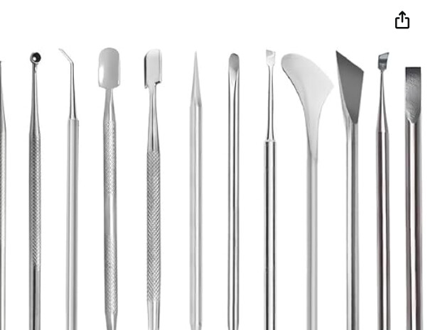 Foto do produto Kit Completo com 12 Instrumentos para Manicure